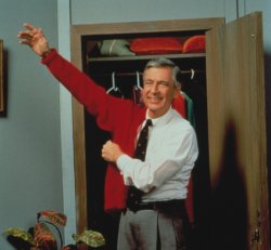 mr rogers Meme Template