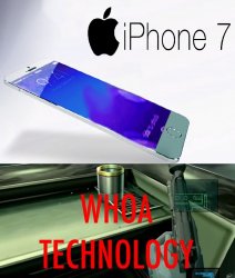 iphone woah technology Meme Template