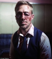 Gosling beat up Meme Template