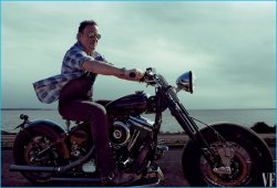 Springsteen Motorcycle Meme Template