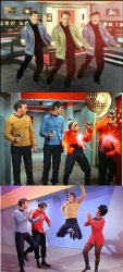 Star Trek Dance Bad Pun Template Meme Template