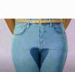 Wet pants Meme Template