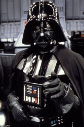 Darth Vader Star Wars choke Meme Template