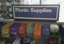 Picnic Supplies Meme Template