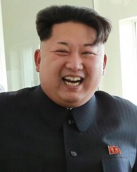 Kim Jong Un Smiling Meme Template