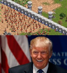 Trump Age of Empires Meme Template