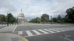 Empty Street in Washington DC Meme Template