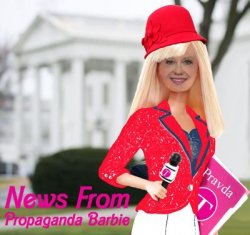 Propaganda Barbie Meme Template
