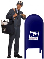 Cash  me outside mailman Meme Template