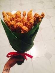 Fried chicken bouquet  Meme Template