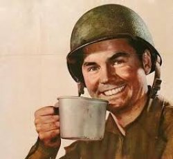 Soldier's Tea Meme Template