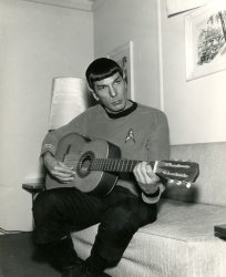 Spock guitar  Meme Template