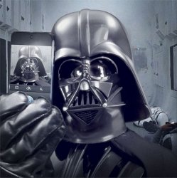 Darth Vader Selfie Meme Template