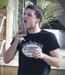 licking cellphone Meme Template