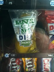 Vending Pickle Meme Template