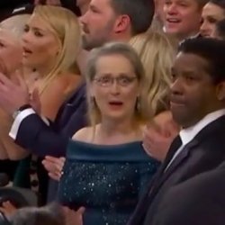 Meryl Streep is shocked Meme Template
