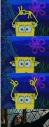 Spongebob trick-Snape Meme Template