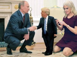 Putin Trump Puppet Meme Template