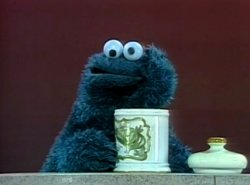 cookie monster canceled Meme Template