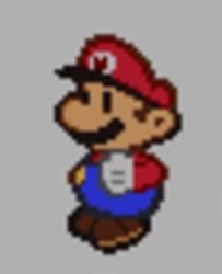 Crashes Paper Mario Meme Template
