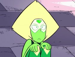 Grumpy Peridot Meme Template