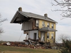 Hurricane Sandy - NJ house Meme Template