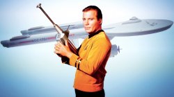 William Shatner Captain Kirk Enterprise Star Trek Meme Template