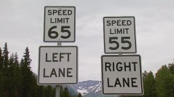 Fast Lane VS Slow lane Meme Template