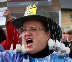 Tea Bagger Meme Template