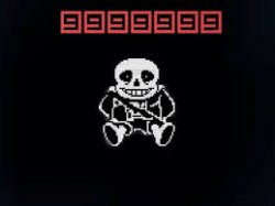 sans death Meme Template