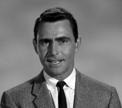 Rod Serling Old time Meme Template