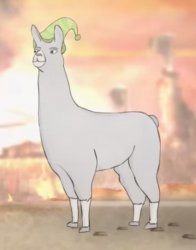 Llamas with hats Meme Template