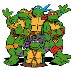 These Are The Ninja Turtles Meme Template