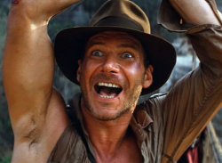 Indiana Jones In Hell Meme Template