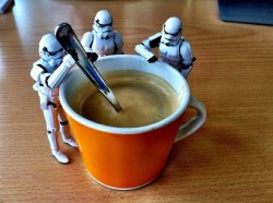 Coffee and stormtroopers Meme Template