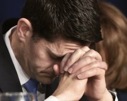 Paul Ryan praying  Meme Template