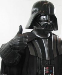 Darth Vader approves Meme Template