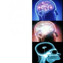 Expanding Brain Meme Template