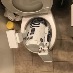 Kid blames R2-D2 Meme Template