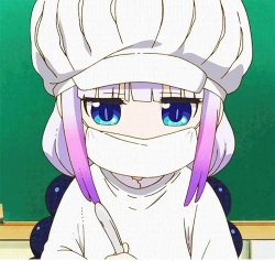 Kanna is up to something Meme Template