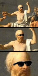 socrates sunglasses Meme Template