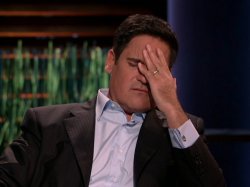 Mark Cuban I'm Out Meme Template