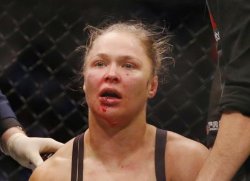 Rhonda Rousey "What ?" Meme Template