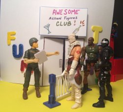 awesome action figures club Meme Template