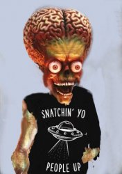 Martian Snachin people alien mars Meme Template