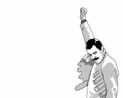 Freddy mercury Meme Template