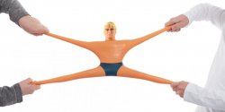 Stretch Armstrong Meme Template