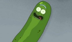 Pickle rick Meme Template