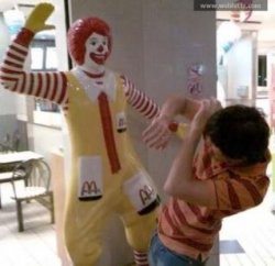 Ronald McDonald Meme Template