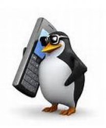 penguin phone Meme Template
